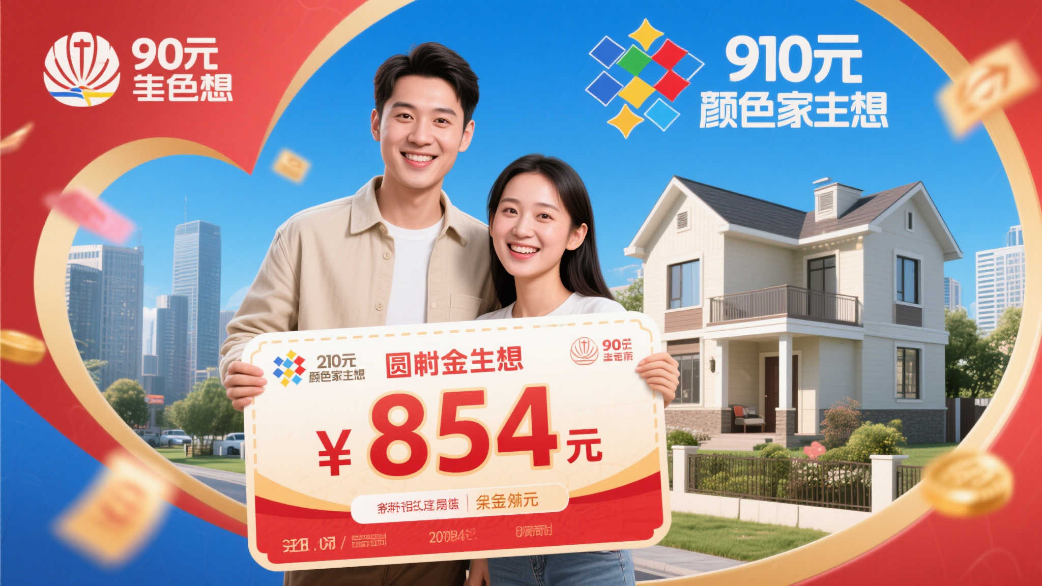 90后小夫妻喜中双色球854万,圆梦安家新居! 90后小夫妻喜中双色球854万,圆梦安家新居!