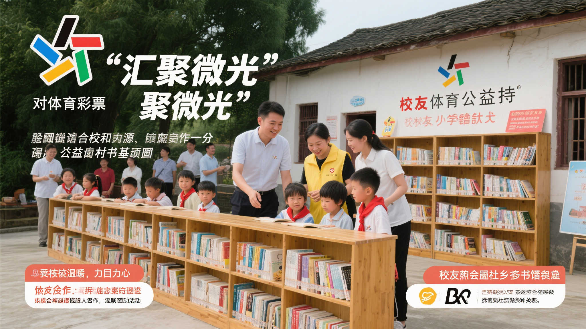 体彩微光闪耀，校友爱心护童