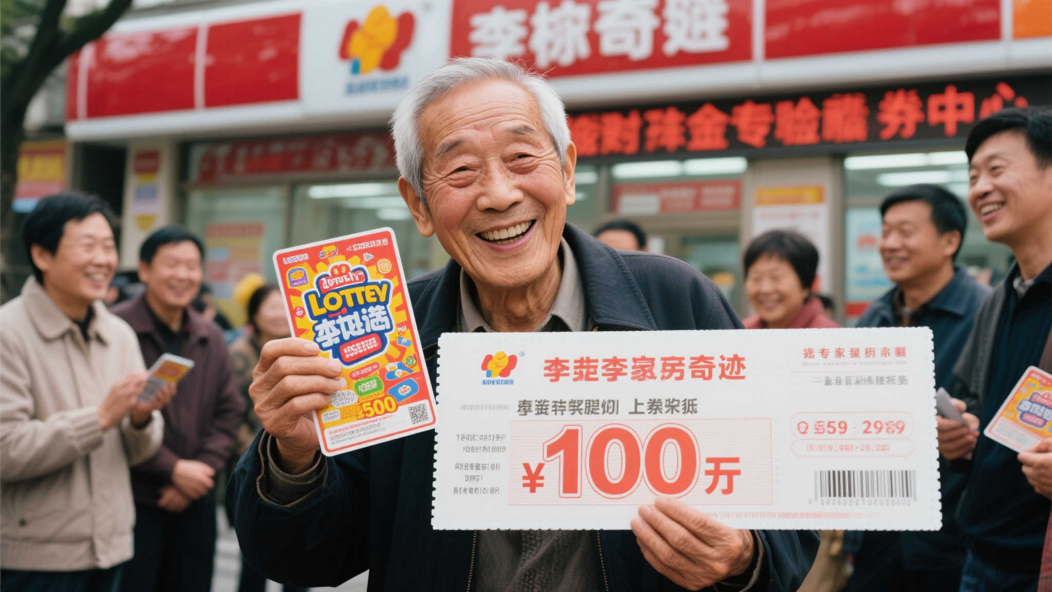 大爷火车站候车喜中百万头奖 派奖加码再获百万惊喜