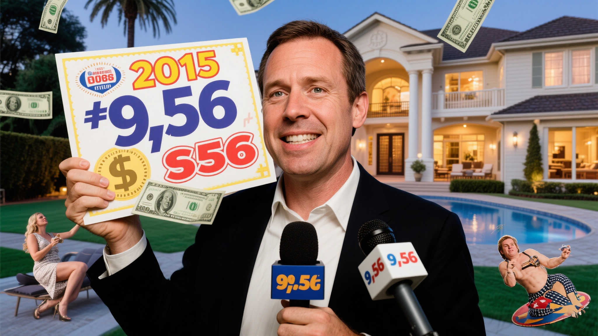 9.5亿彩票大奖得主8年后感叹：富人生活乏味无趣