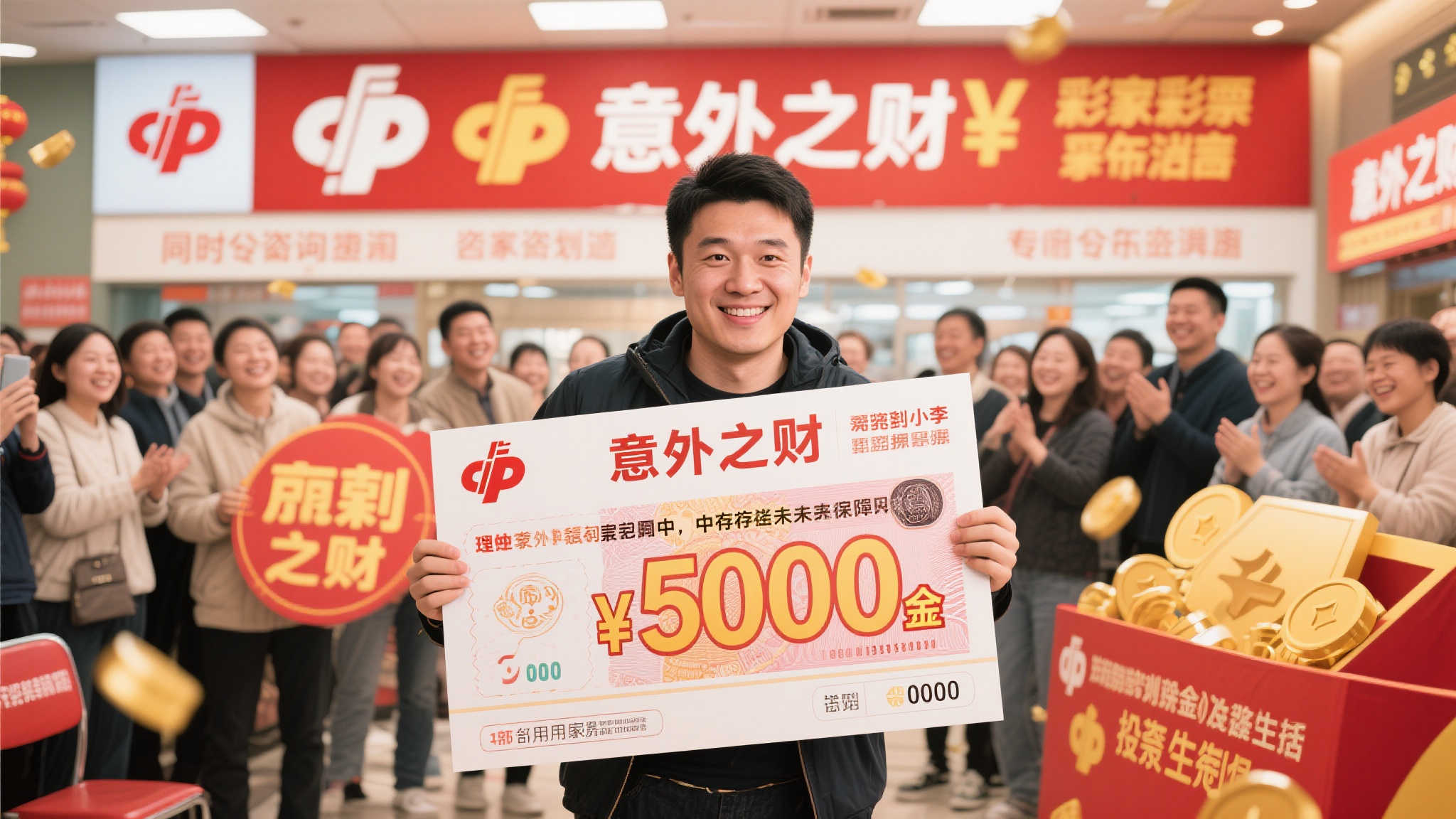 男子异地游玩喜中百万大奖，站主暖心驾车陪同领奖