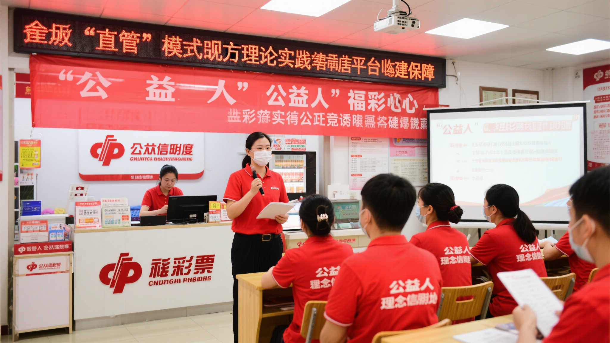 云南福彩组织直管市场管理员提升彩票业务技能培训