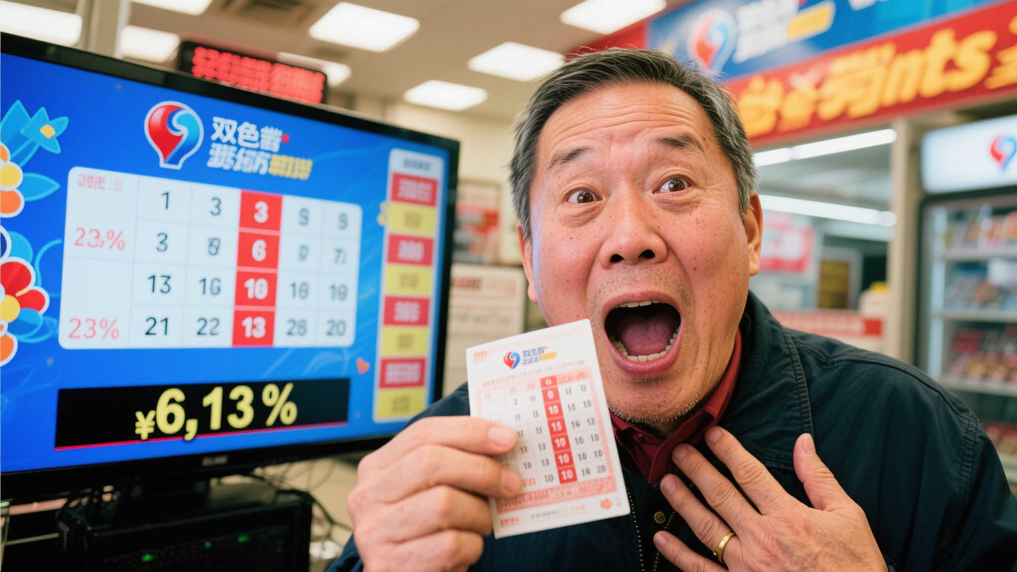 男子坚持守号3年终揽双色球613万，奖金解亲人燃眉之急