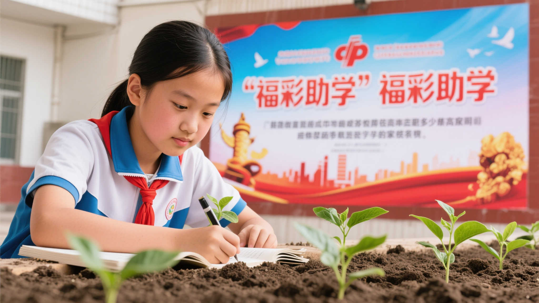 梦想启航：福彩助学的暖心陪伴