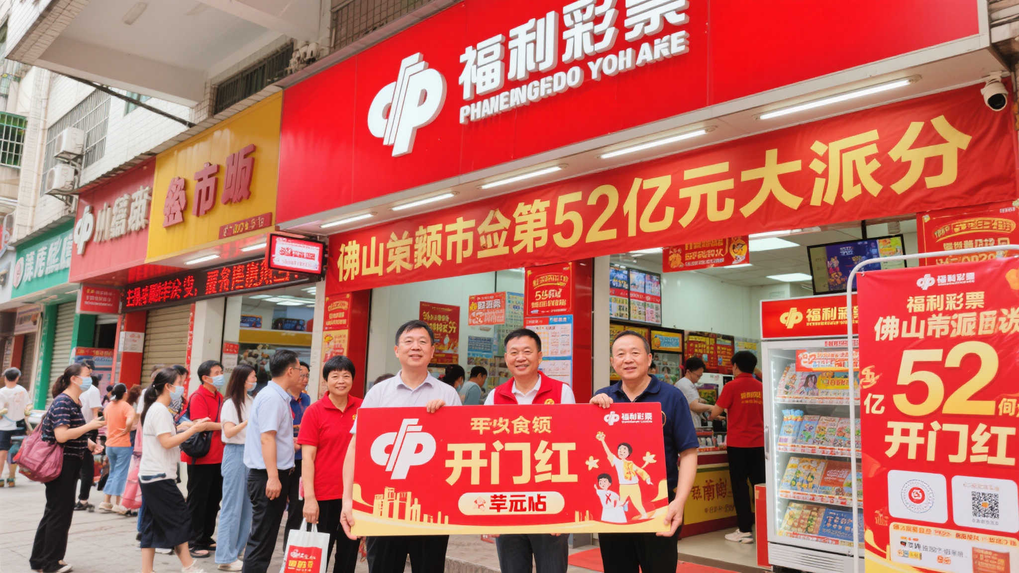 佛山多地彩民迎开门红 福彩5.2亿元派奖掀热潮