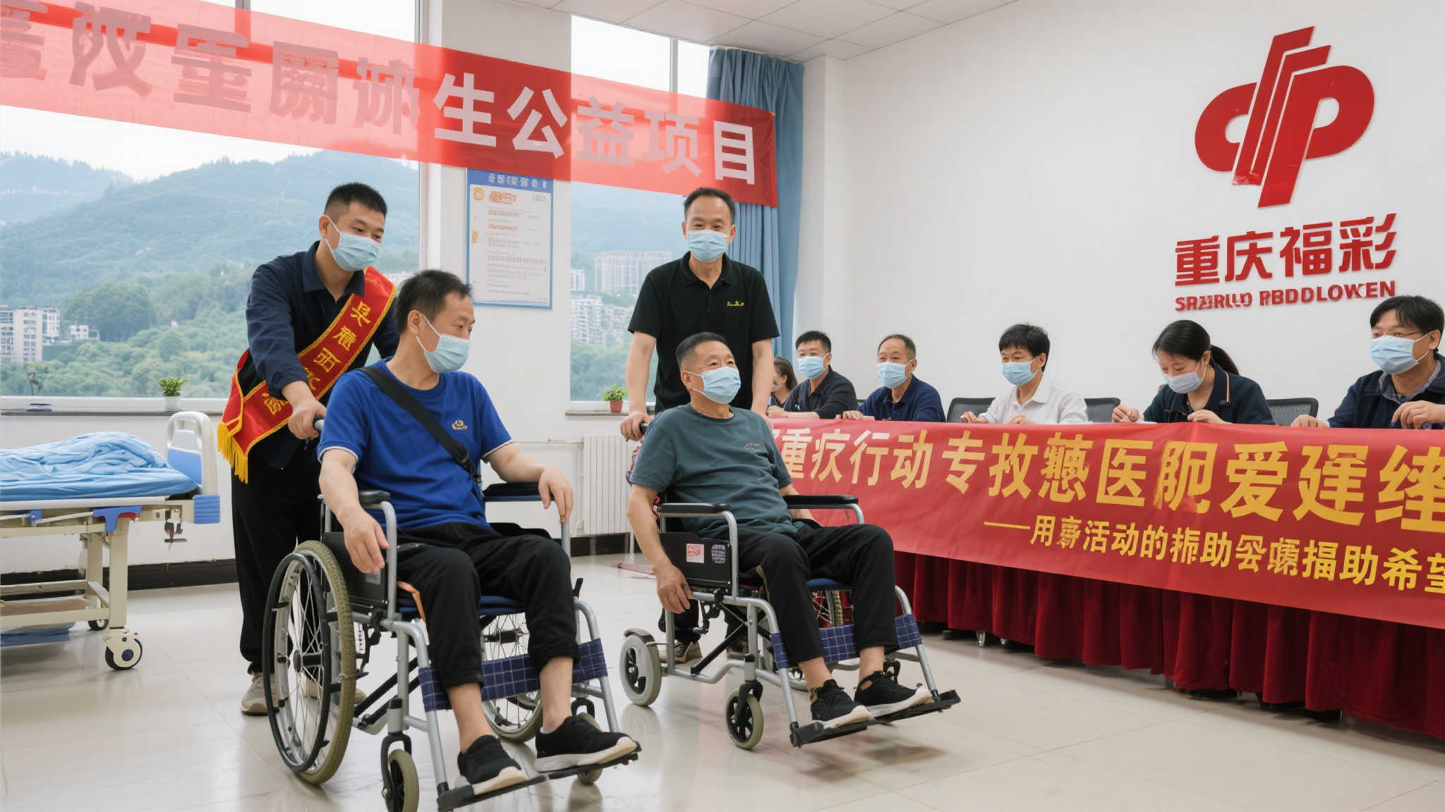 重庆福彩暖心援助脊髓损伤人士