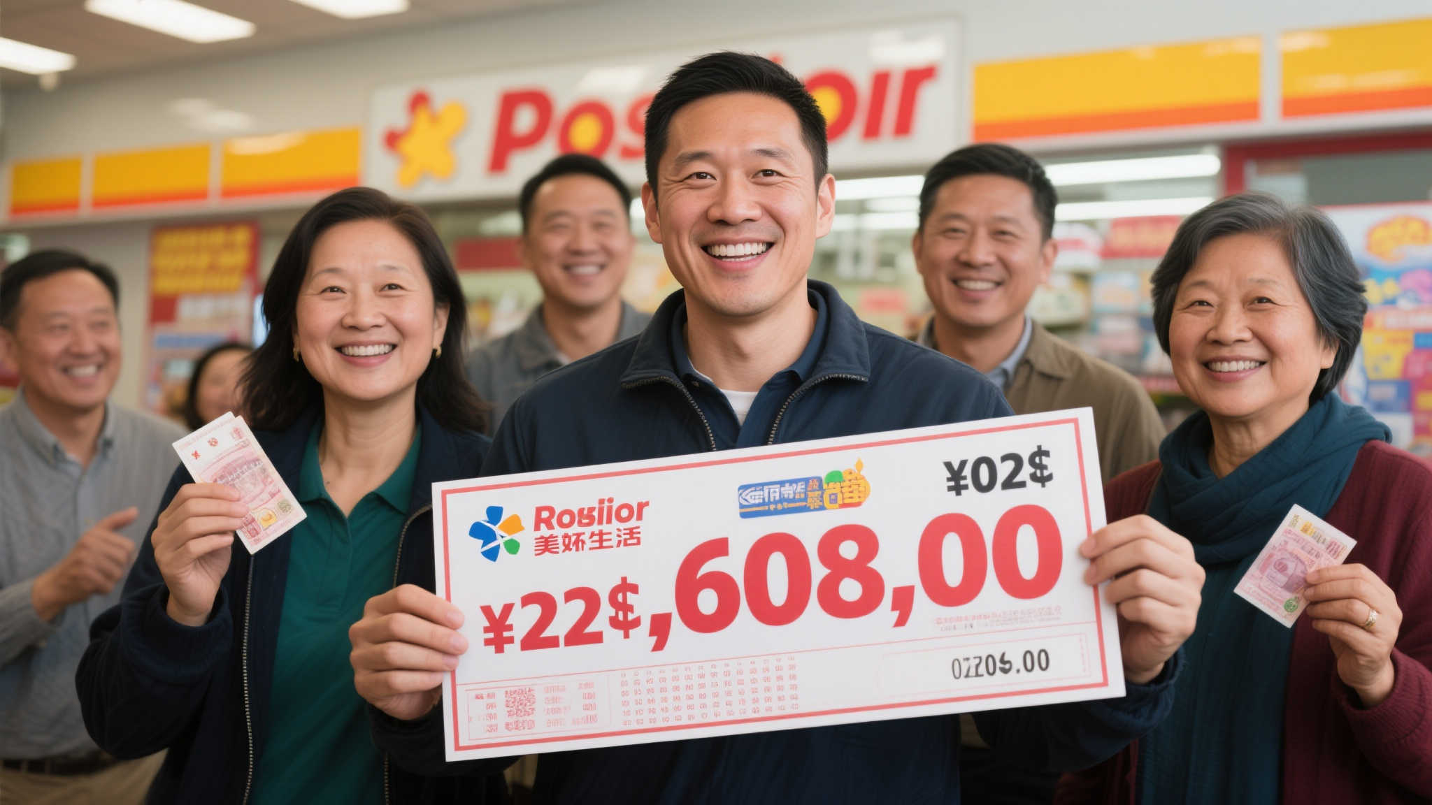 男子仅花22元喜中608万大奖，奖金助力家庭生活升级