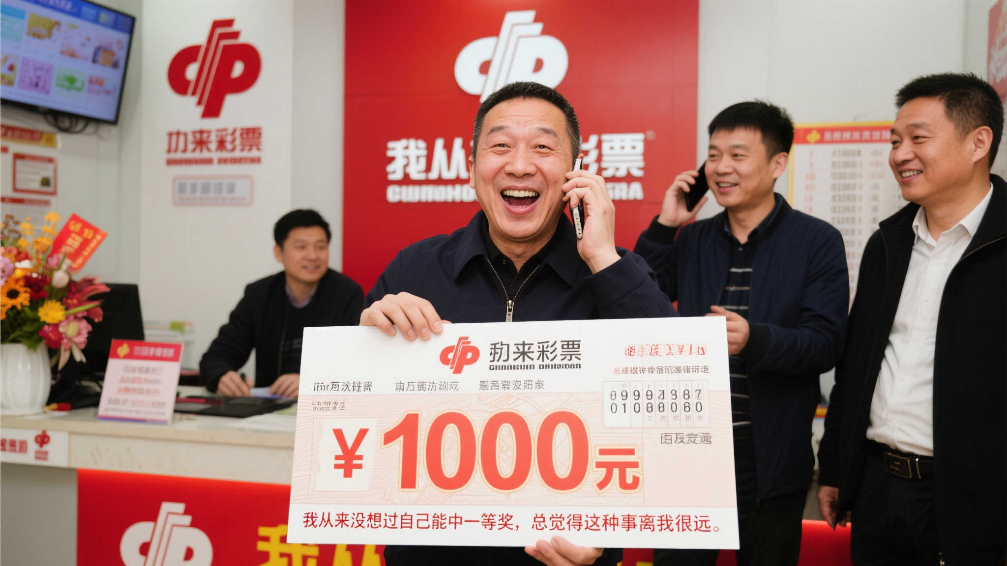 男子饭后散步意外喜中福彩百万大奖 坦言从未料到能获头奖