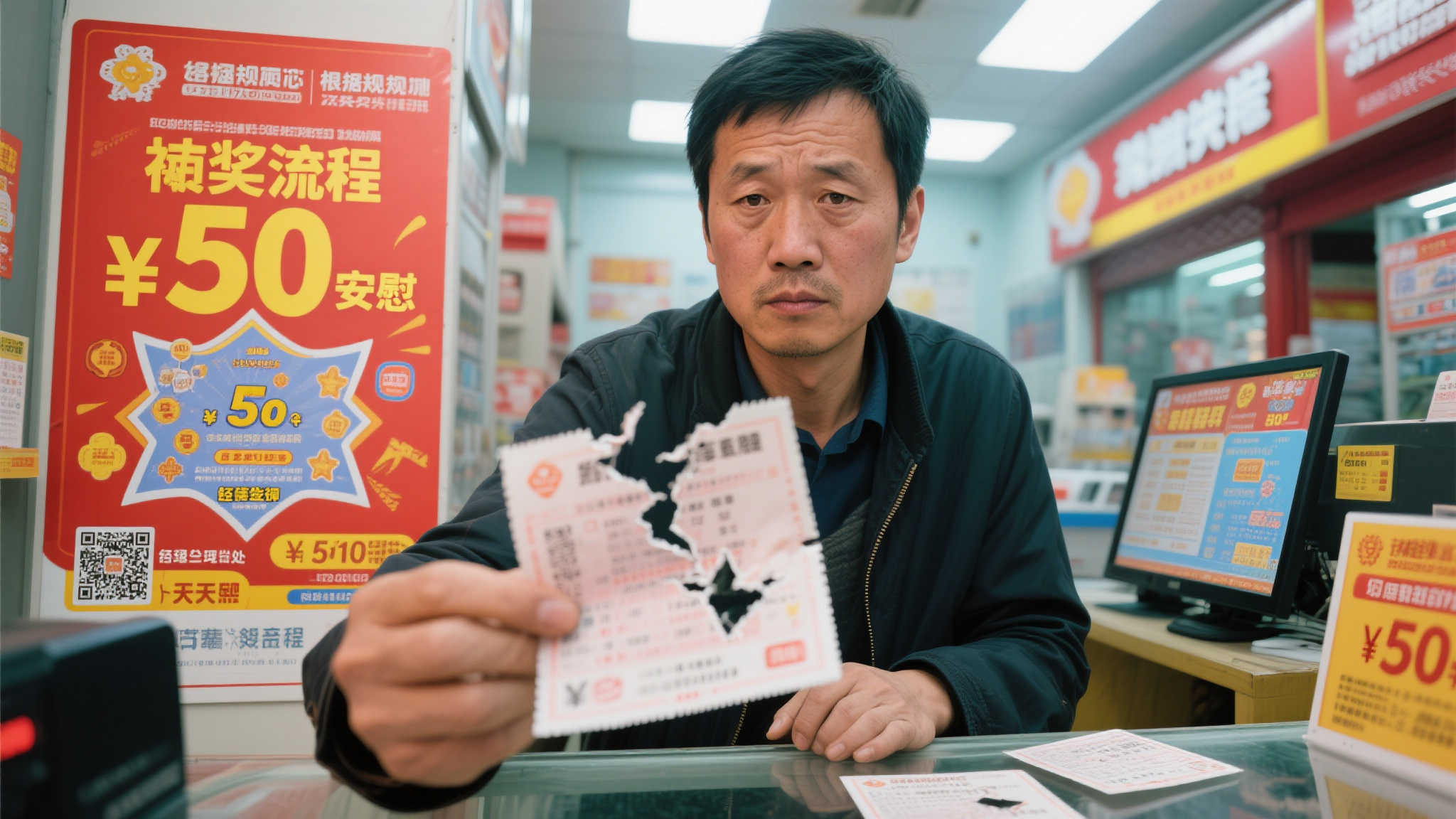 重庆男子中双色球888万，一周后兑奖遭拒，经理：最多给50