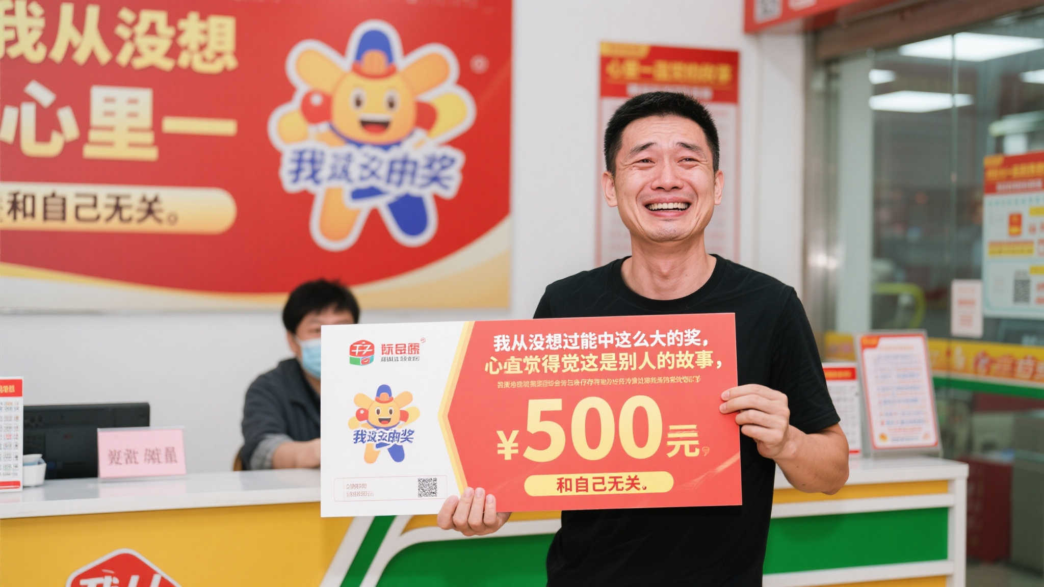 男子仅花2元机选双色球,竟意外揽获566万大奖! 男子仅花2元机选双色球,竟意外揽获566万大奖!